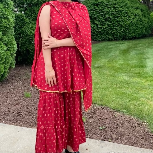 Sharara suit - Picture 3 of 3